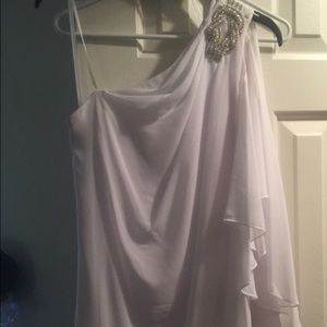 white homecoming dress